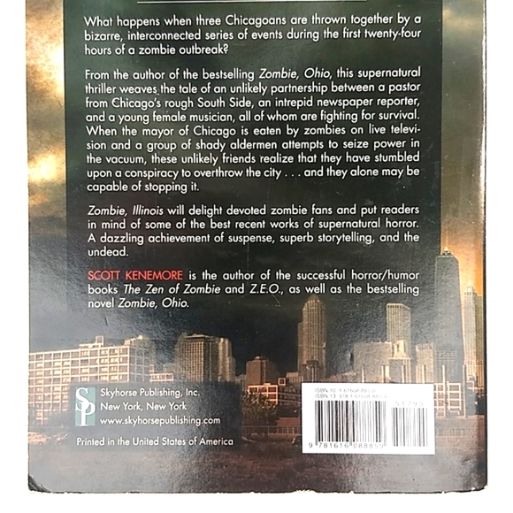 Signed Copy of Zombie, Illinois Signed by Author Scott Kenemore - Picture 5 of 12